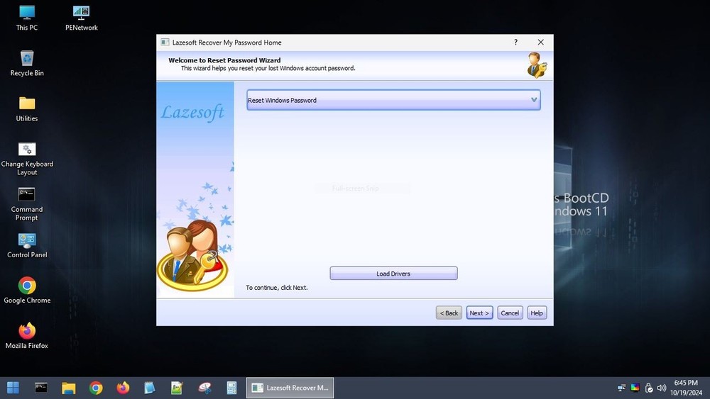 Hiren’s BOOT 2024 USB Flash Drive Password Reset Partition And More