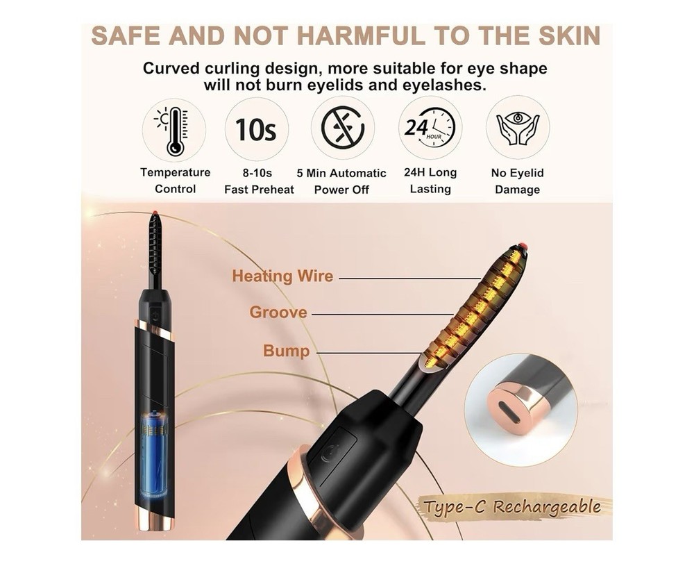 Daust2Oasis Heated Eyelash Curler