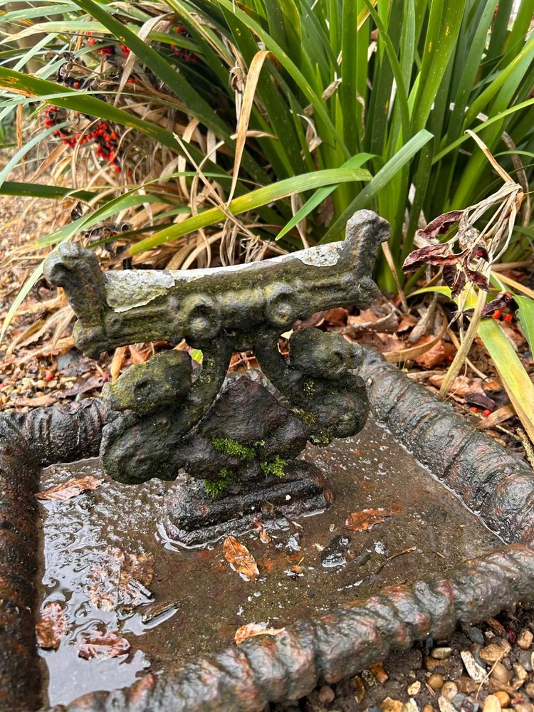 Victorian Cast Iron Boot Scraper