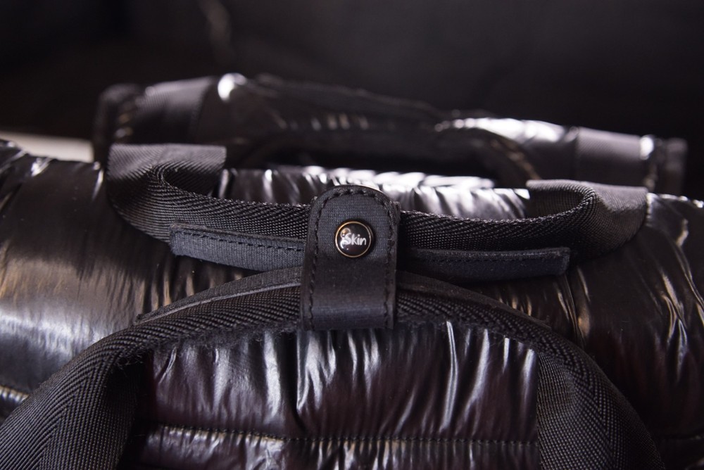 Vintage iSkin Black Backpack DUCATI Multi Pockets