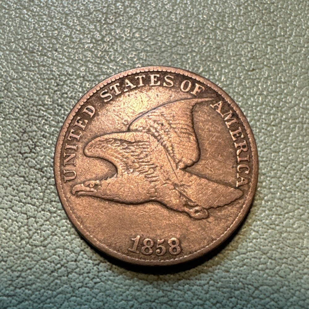1858 Flying Eagle Cent SL