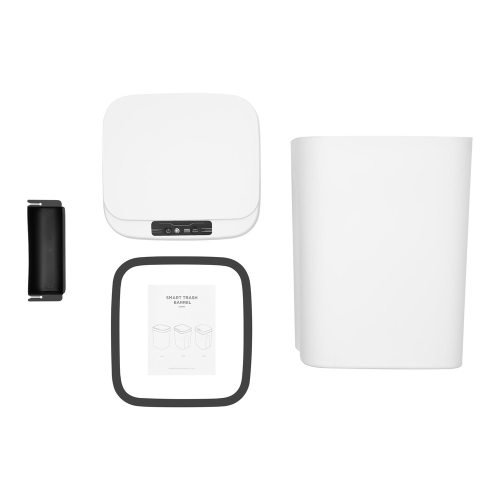 Touchless 4.22 Gallon Automatic Motion Sensor Trash Can for Bathroom Use