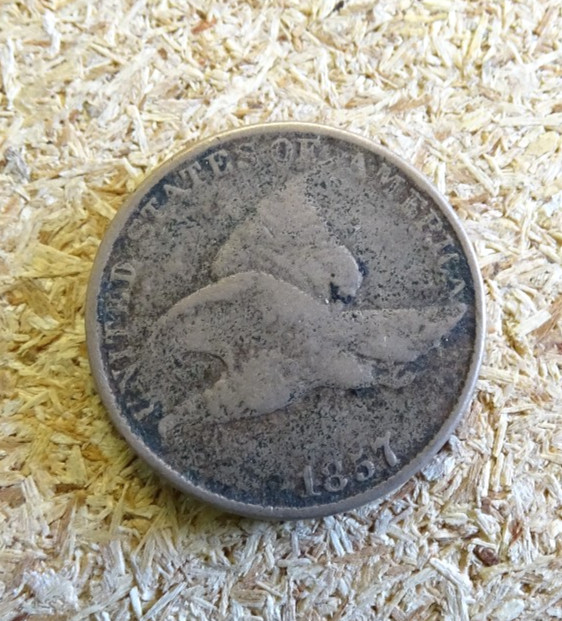 1857 Flying Eagle Cent / FedEx FS / 29122_fe_1