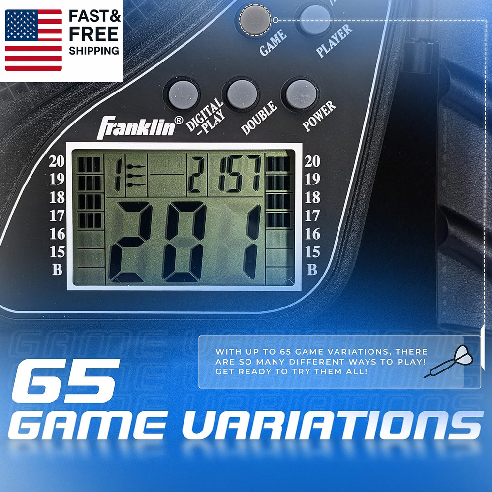 Electronic Dart Board Sets - Soft Tip Electric Dartboard with Digital Scoreboard