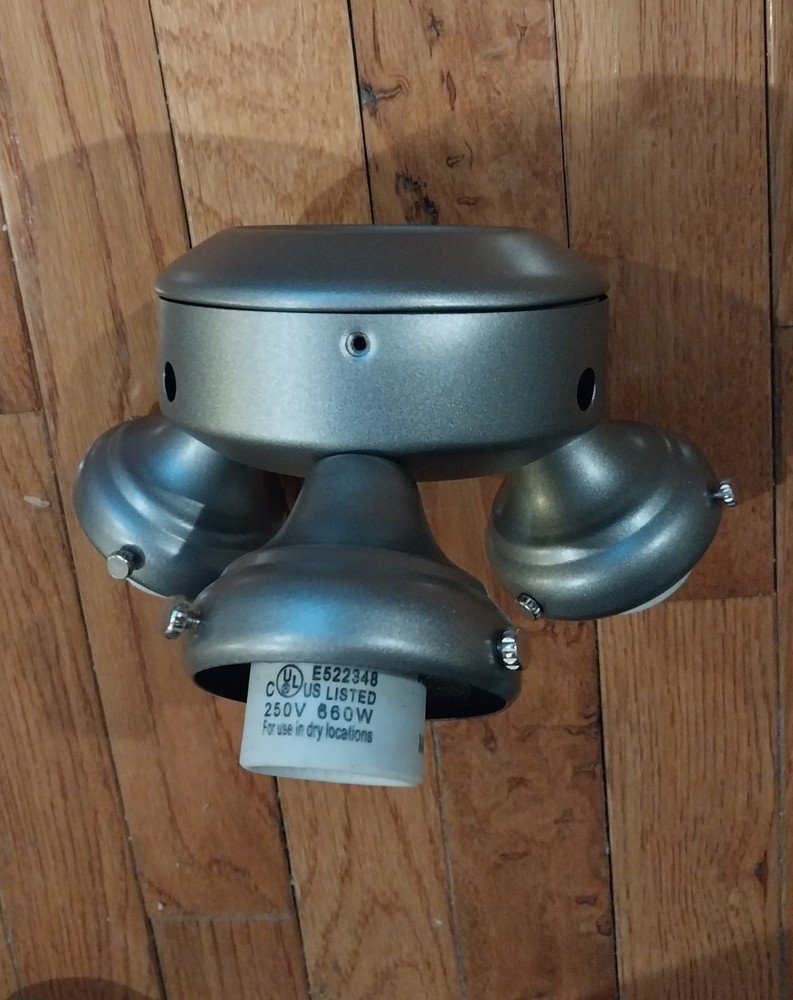 Hunter Light Kit Assembly - Matte Silver