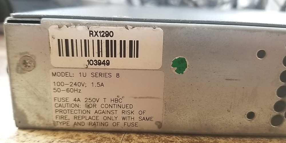 Tandberg RX1290 Multi-Format MPEG2/MPEG4 SD/HD Integrated Receiver. *READ⬇️*