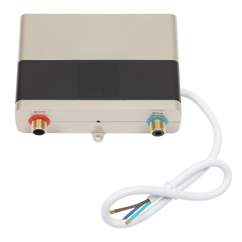 Mini Instant Tankless Water Heater 4000W Remote Control Touch Display Screen