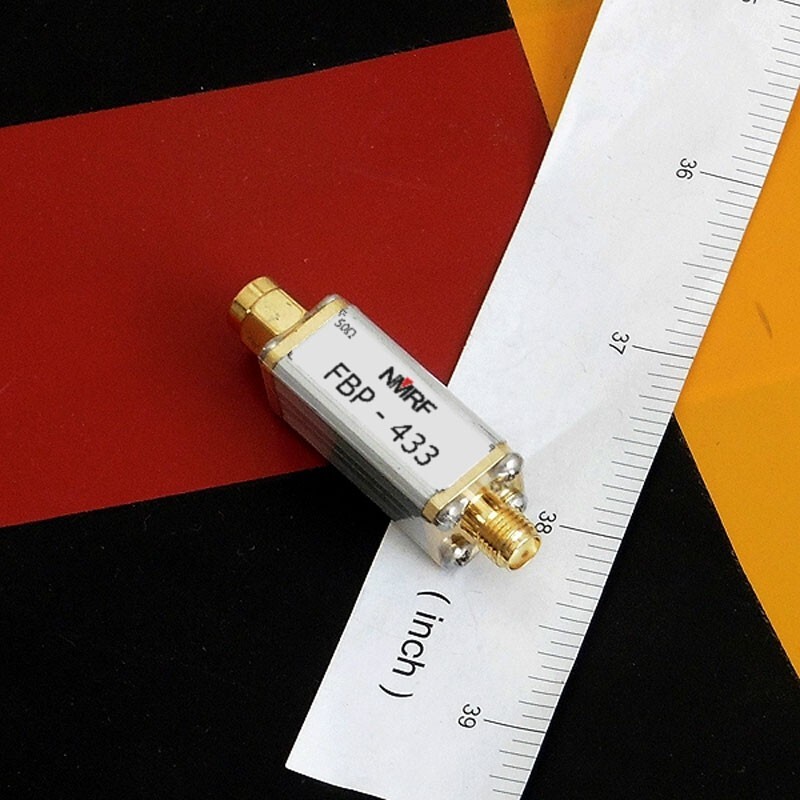 NMRF FBP-433 390-470MHz Band Pass Filter 50ohms+SMA Connector for Image Receiver
