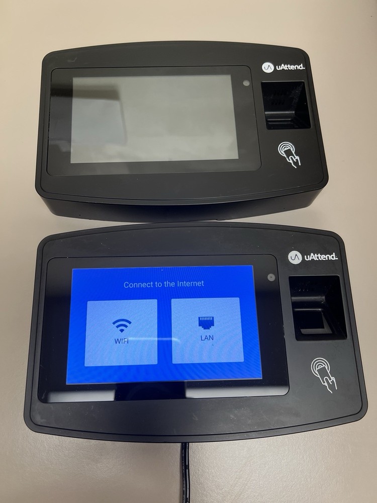 uAttend JR2000 Biometric Time Clock – Fingerprint, RFID, PIN