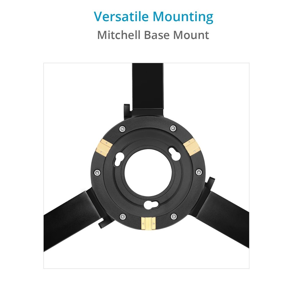Proaim Marcus Camera Dolly with Mitchell & Euro/Elemac Adapter Base | DL-MRCS-01