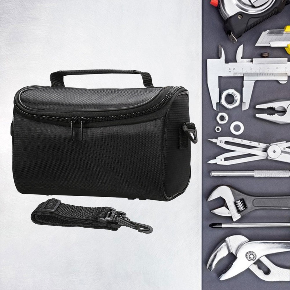 Fiber Fusion Splicer Tool Storage Bag, Empty Adjustable Shoulder Strap, Compact