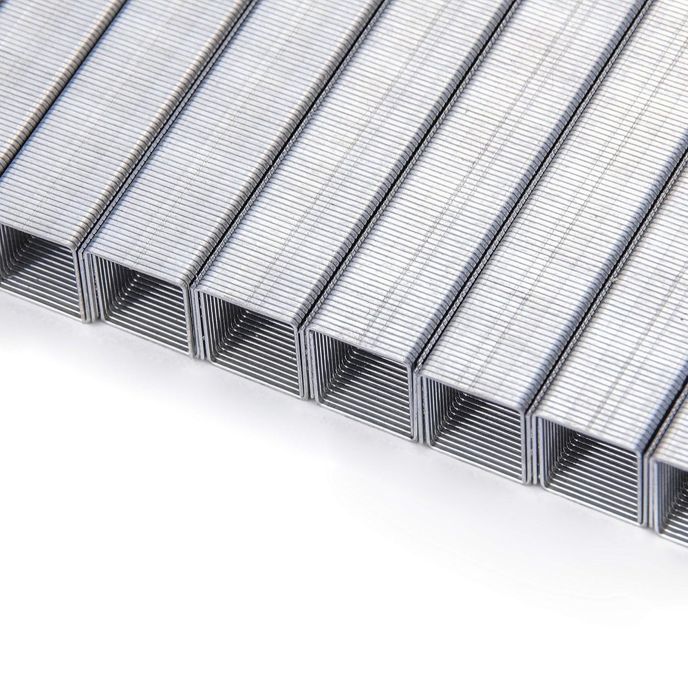 Silver Heavy Duty Staples - 3000 Count, 100 Sheet Capacity, Durable