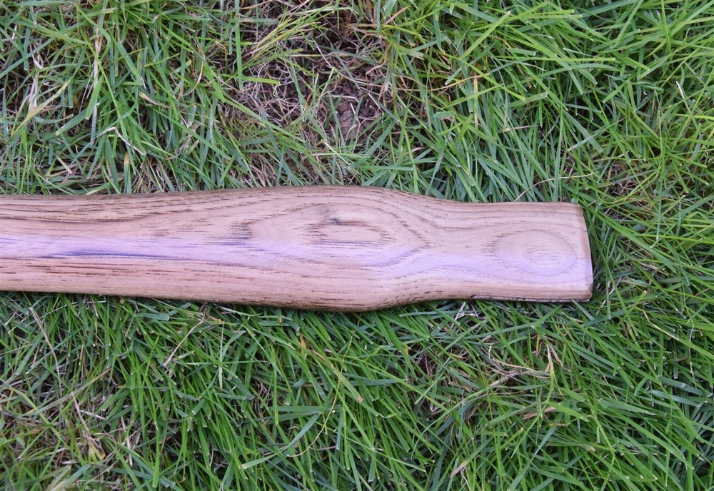 Hickory 18" CURVED Stiletto Hammer REPLACEMENT HANDLE Fire Finished & Lacquered