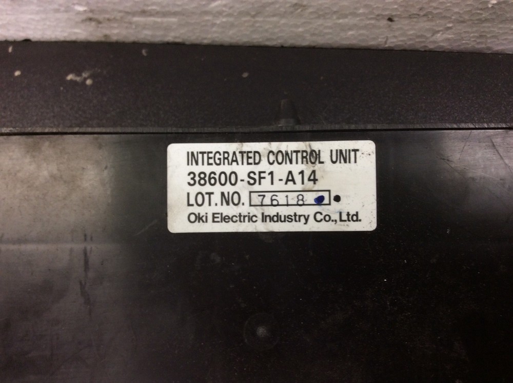 88 89 90 91 Prelude Si Integrated Control Unit Module Oki Used OEM