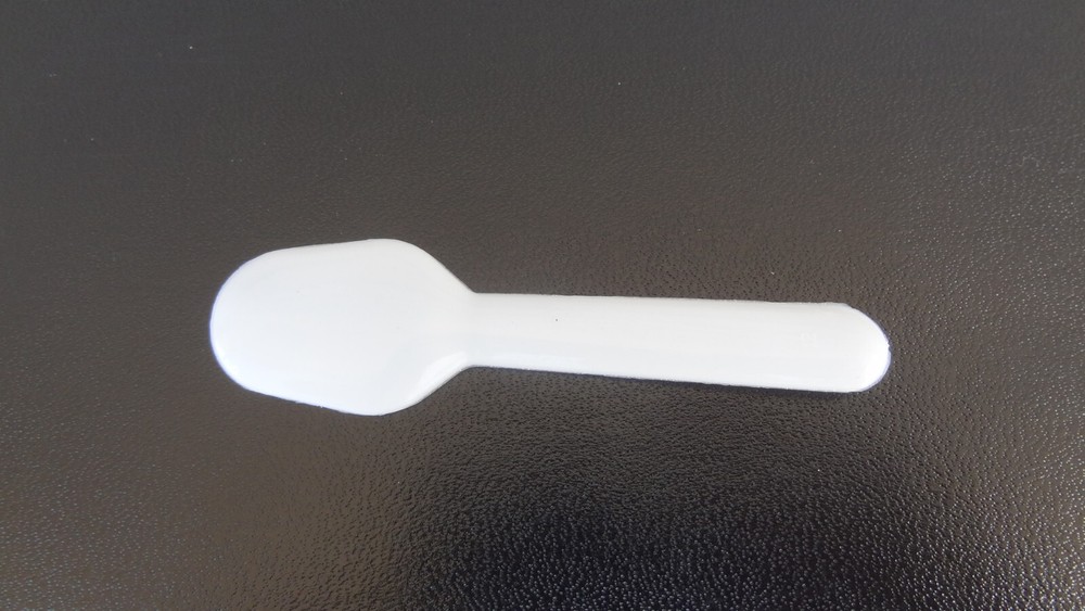 White Taster Spoon Polypropylene SFTS11PP ~ Qty: 100 or 500 Spoons