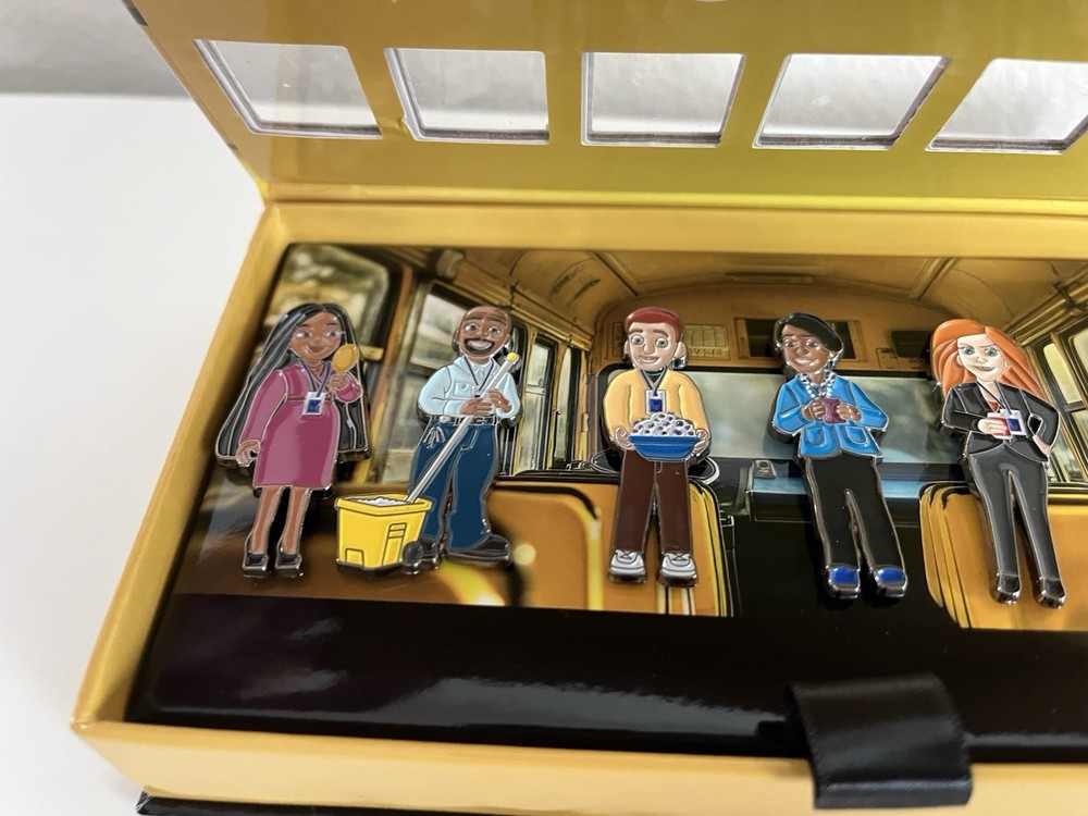 2025 SDCC Exclusive Abbott Elementary Block Party Offsite Complete Boxed Pin Set