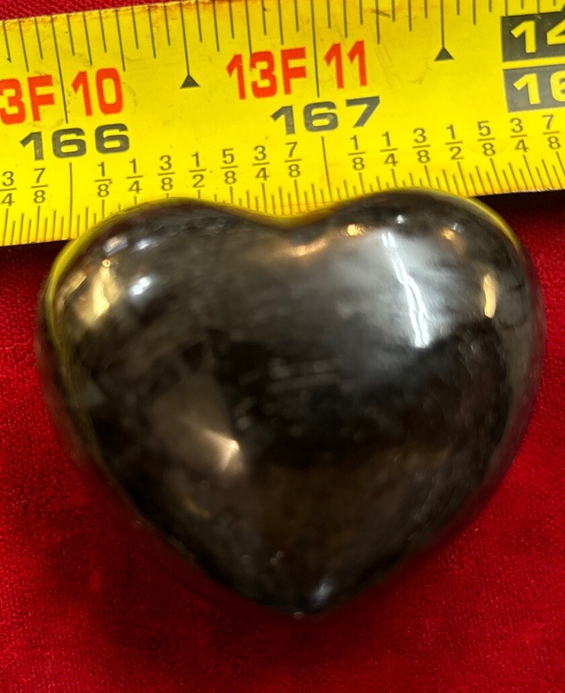Hypersthene Heart 1.75”