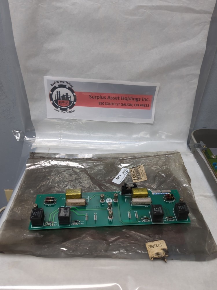 ALLEN BRADLEY,M0009466,FIELD PULSE TRANSFORMER BOARD PRE-OWNED
