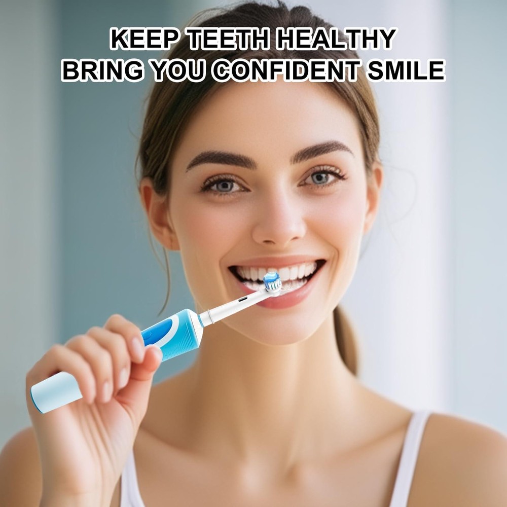 Oral-B Compatible Toothbrush Heads 8 Pack – Precision Clean, Medium Soft Bristle