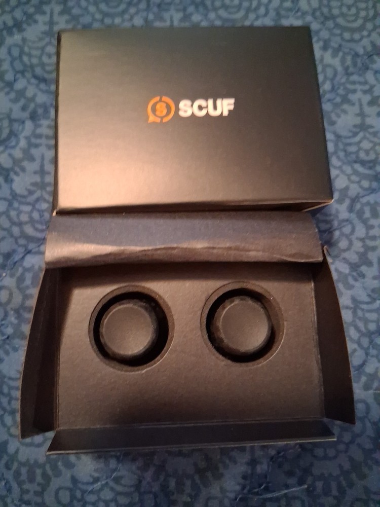 SCUF Gaming Interchangeable Thumbsticks 2-Pack Replacement 2 Concave  Black