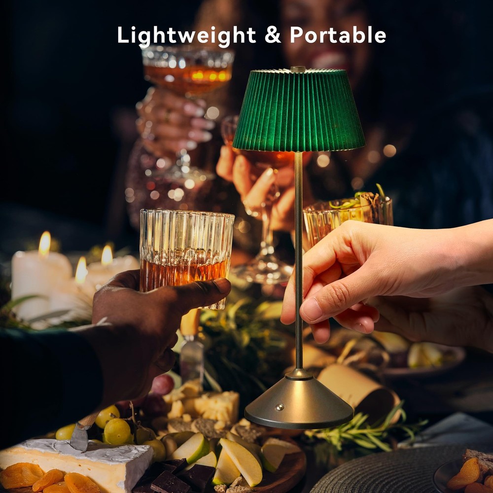 Cordless Rechargeable Table Lamp â€“ 3 Adjustable Color Temperatures, Lightw