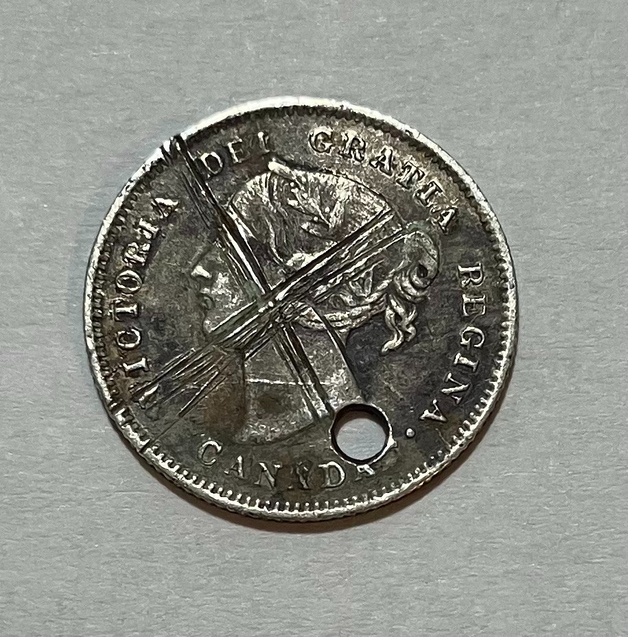 1871 Canada 5 Cents