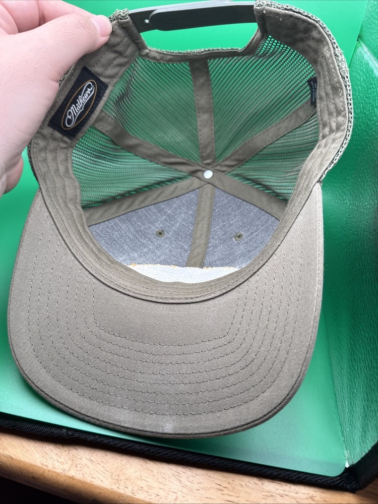 Mathews Archery Green Trucker Hat Snapback Adjustable