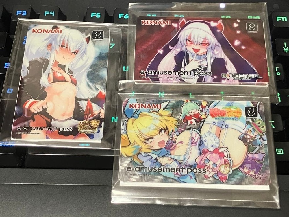 Konami E-Amusement Pass Set   3