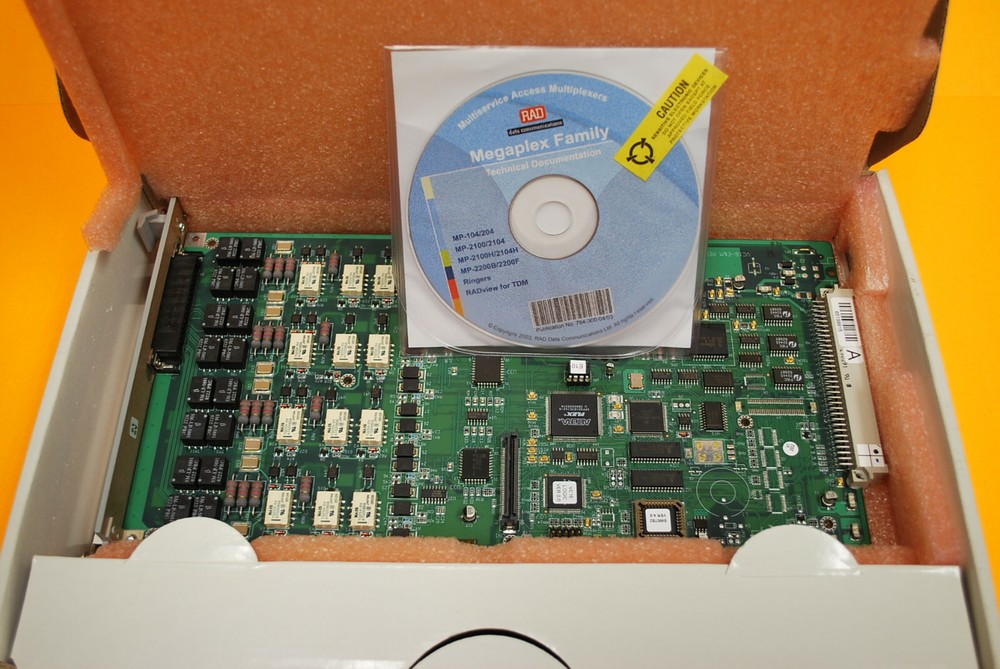 RAD MP2100M-VC-8/E&M 8 channel PCM voice module E&M interface Pos
