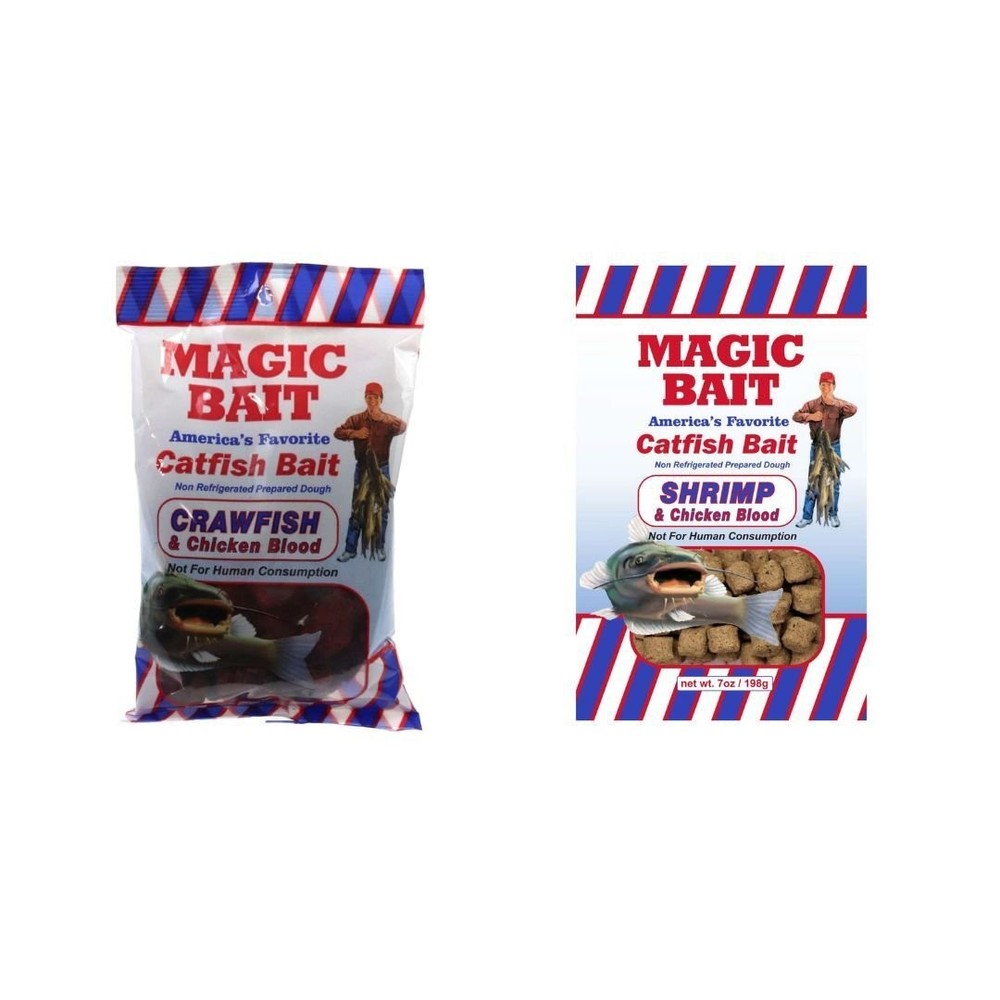 Magic Bait Cubed Dough Catfish Bait 7 oz