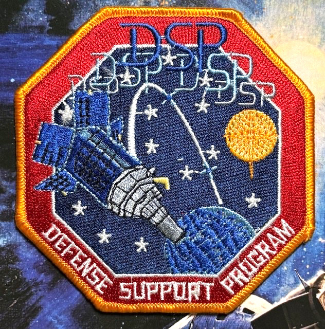 DSP DEFENSE SUPPORT PROGRAM USAF PATCH