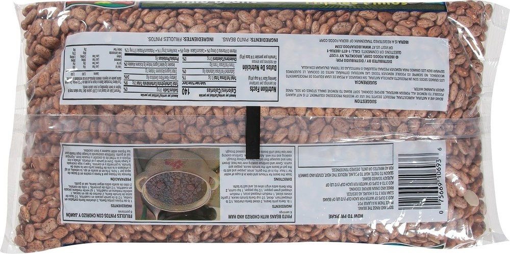 4 lb Pinto Beans - Nutrient-Rich & Versatile Cooking Essential