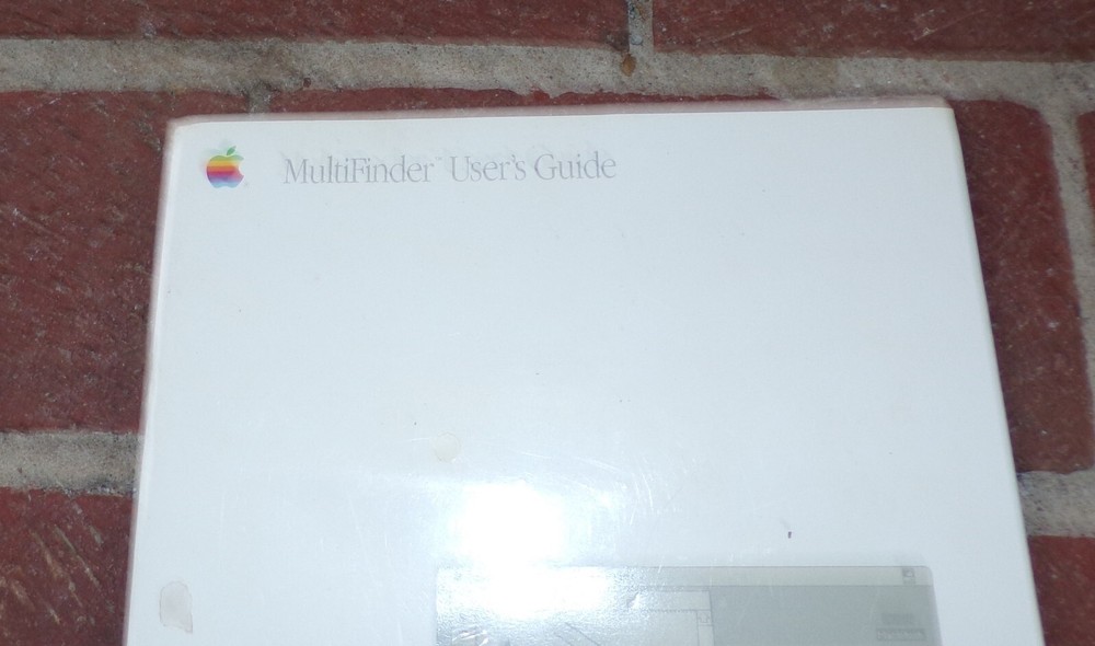 VINTAGE Apple Computer Macintosh Multifinder User's Guide ~ SEALED