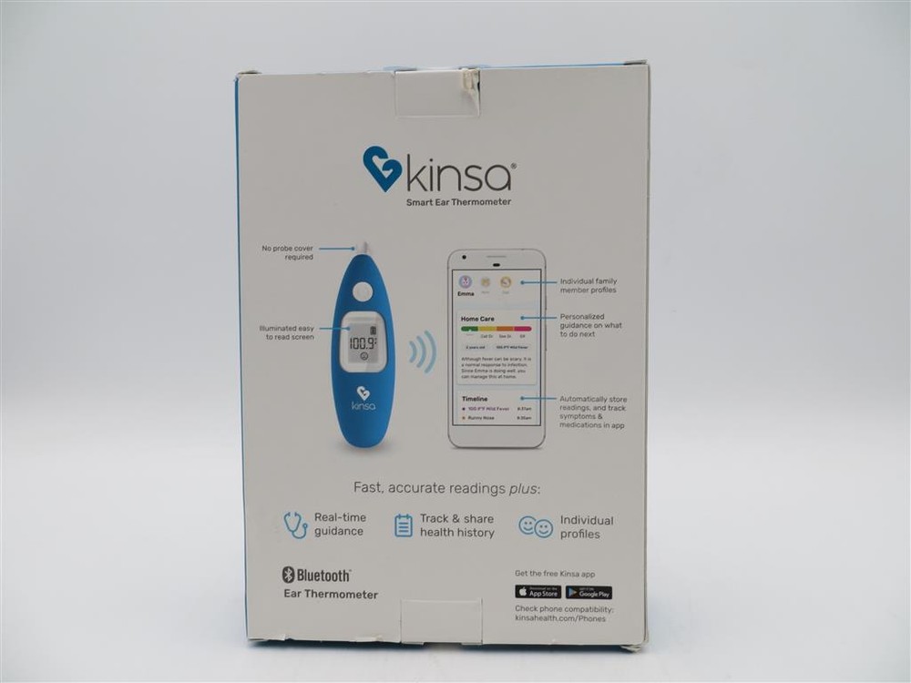 Kinsa KET-005 Smart Ear Bluetooth Thermometer