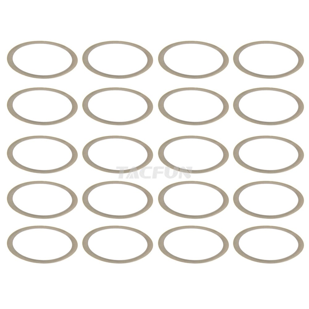 20 PCS Free Float Nut Washers thin Shims Alignment for 223 , 5.56
