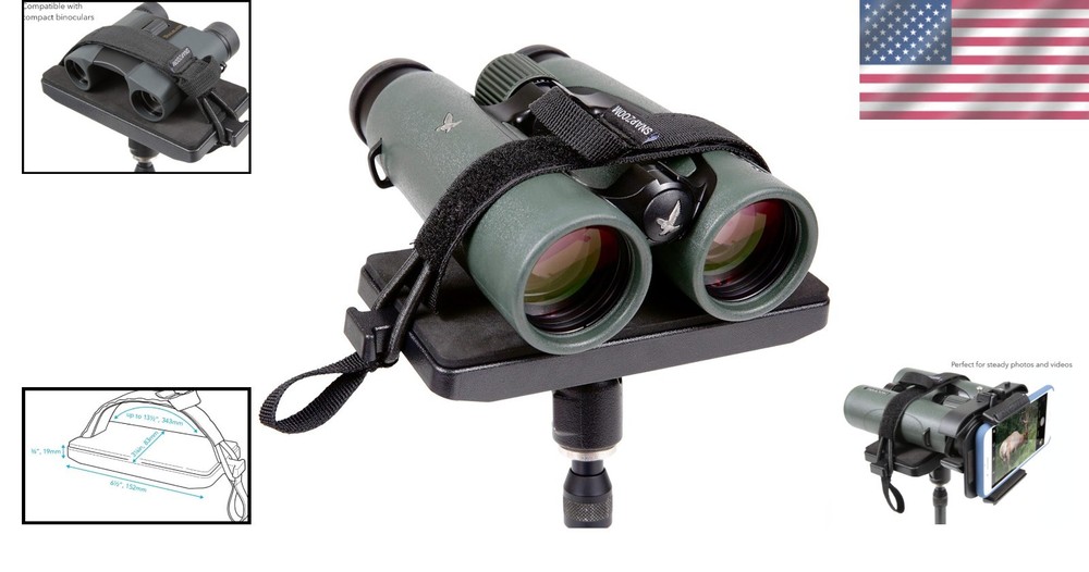 Universal Binocular Tripod Mount - Lightweight and Portable