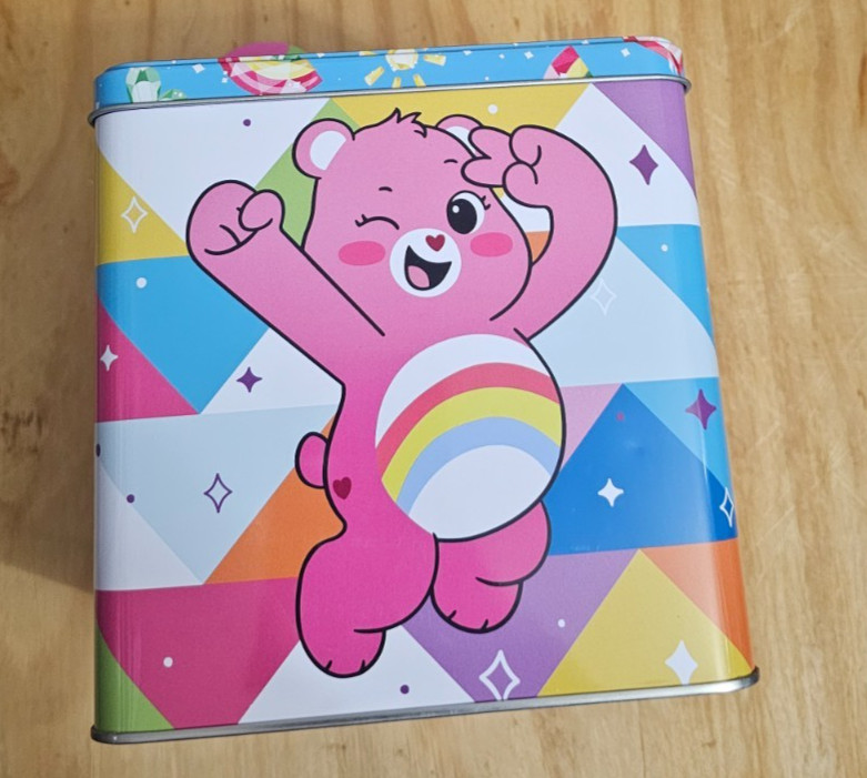 Metal lunch Boxes Square Care Bears