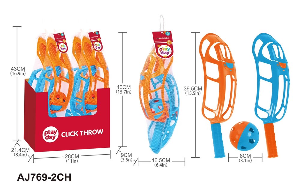 Outdoor Click and Throw Toy