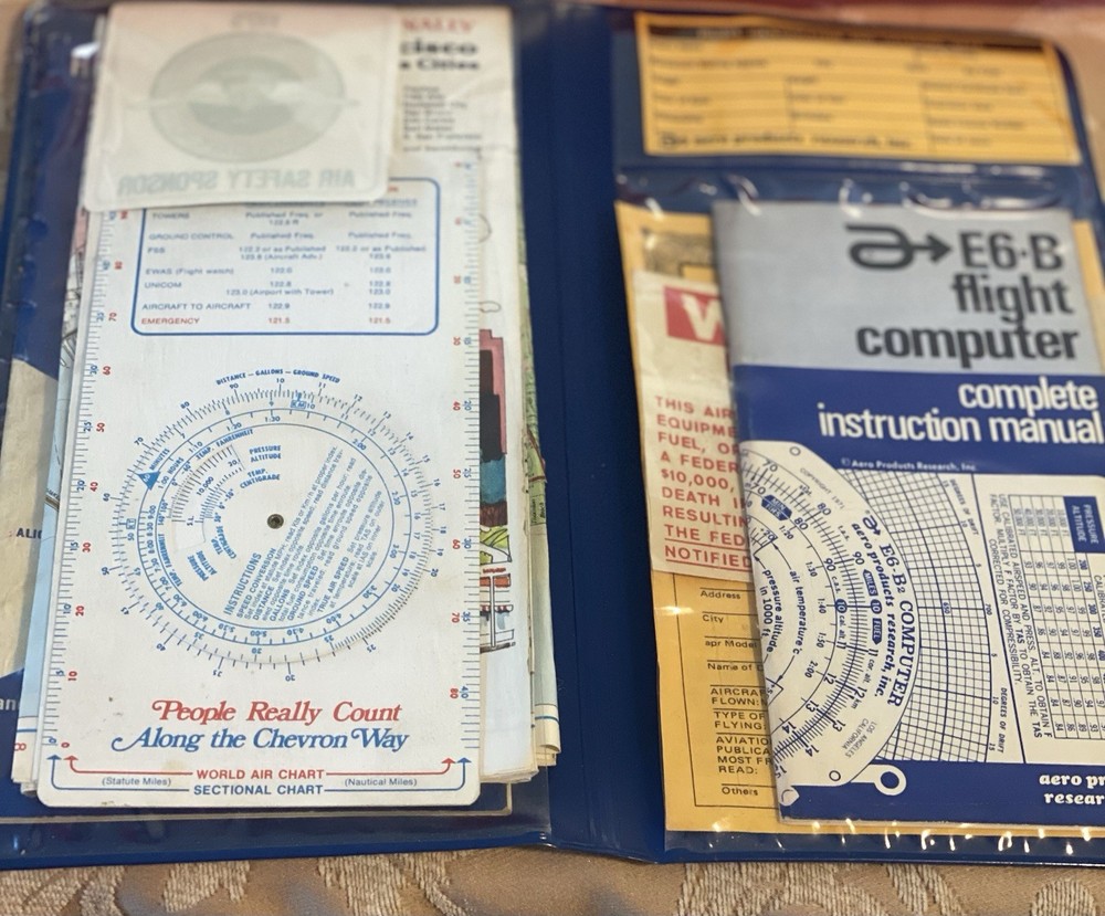 VTG Aerodynamics APR E6-B flight Computer packet