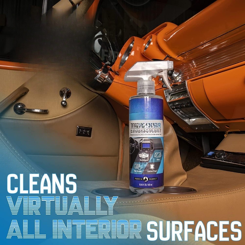 All-Purpose Interior Cleaner & Protector, 16 fl oz + Microfiber Towel