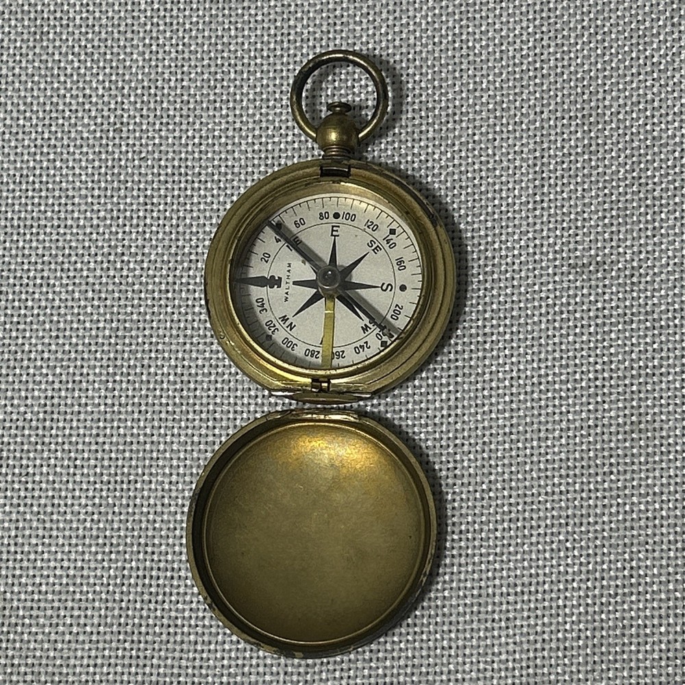 WWII  US Brass Compass