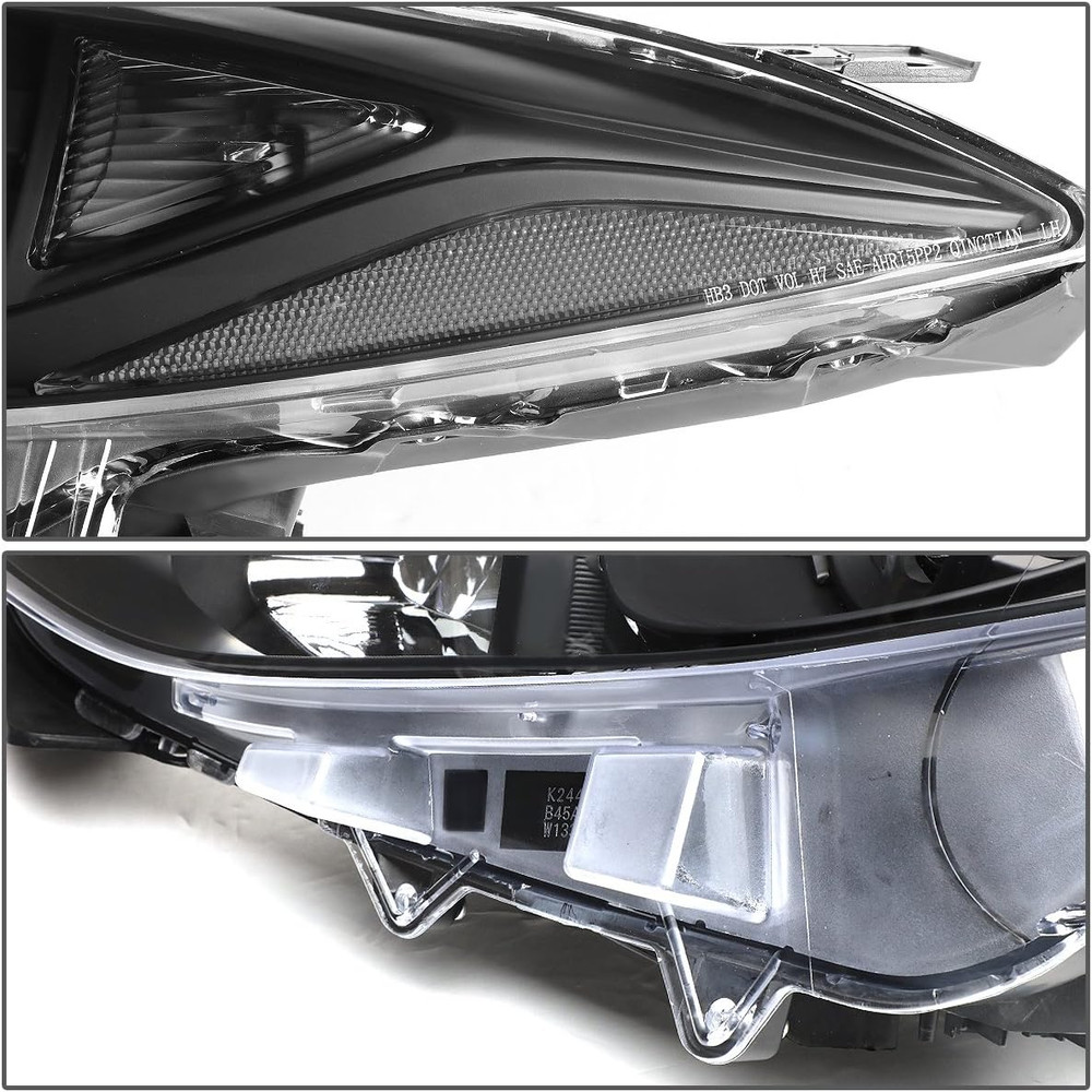 Projector Headlight Assembly Headlamps Replacement Compatible with 2014 2015 201