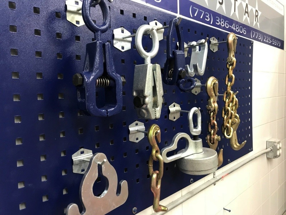 AUTO BODY FRAME MACHINE 9 PIECE TOOLS AND CLAMP CHAIN SET SPECIAL PRICING