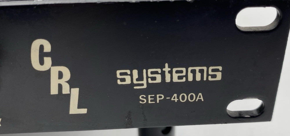 CRL Systems SEP-400A Multiband Audio Processor