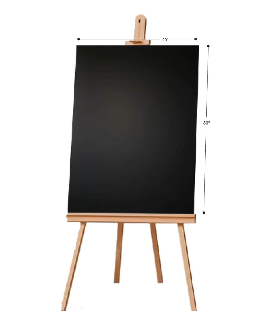 (2 pack) Black Foam Board, 20" x 30"
