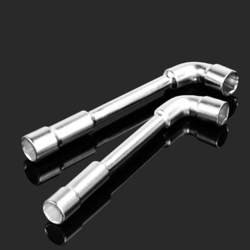 1Pcs 6mm-27mm Metric Angled Head Socket Wrench L Shaped Double Ended Spanner New