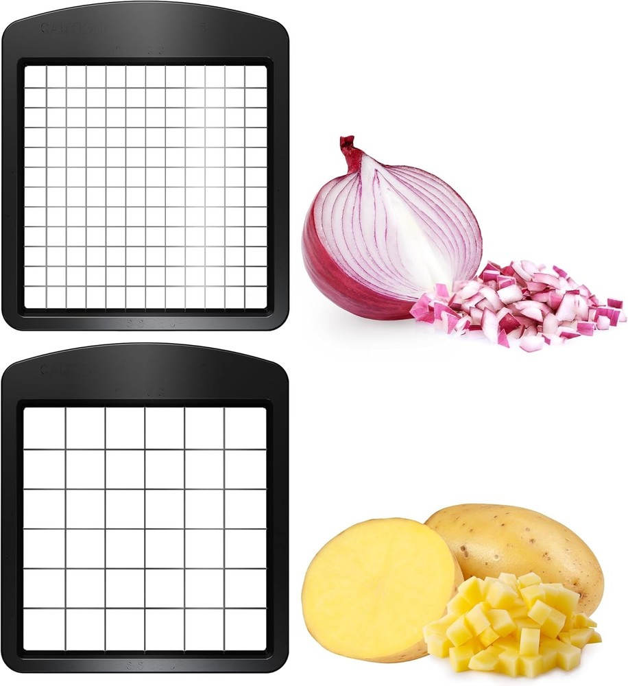 Fullstar Blade Replacement Set for Vegetable Chopper Only – 2pc Insert Set...