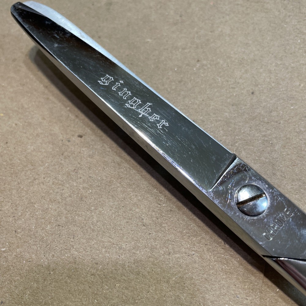 Gingher Scissors 8" Chrome Brazil