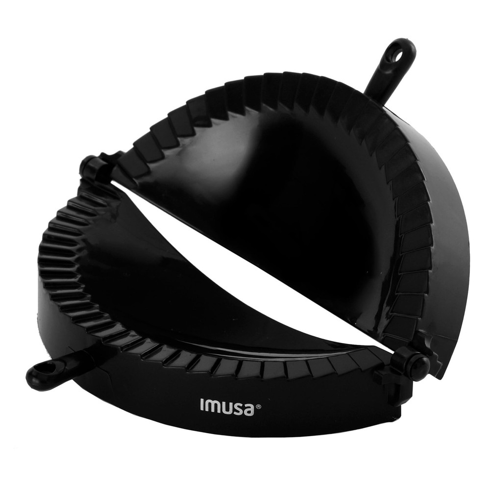 Imusa Empanada Press Set – Dumpling Maker, Plastic 1 Pack, Black