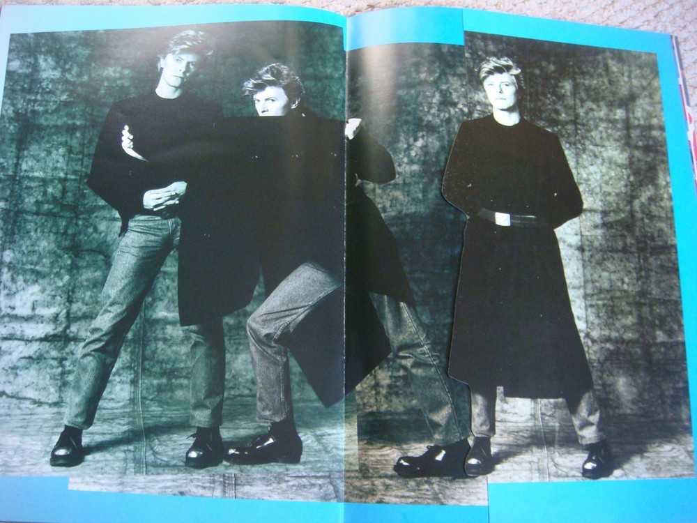 1987 David Bowie The Glass Spider Tour Programme & Ticket